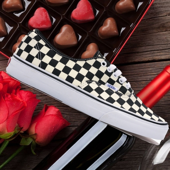 vans golden coast authentic checkerboard shoes